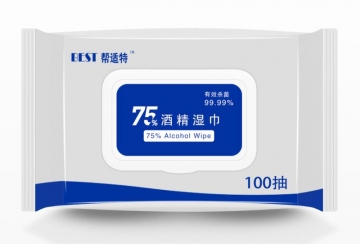 Image of item: 75% Alcohol Cleaning Wipes - Freight Free and Delivered in One Month